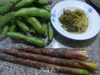 Stir-fried Broad Beans recipe