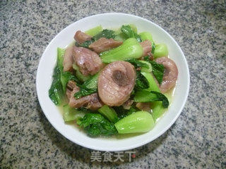 Stir-fried Vegetables with Cured Chicken Drumsticks recipe