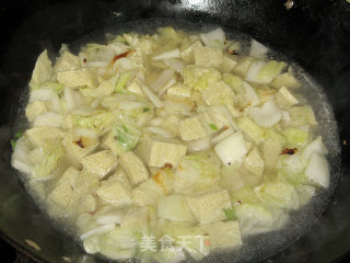 Frozen Tofu and Cabbage Soup recipe