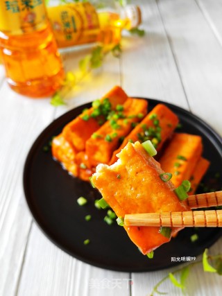 Fried Tofu in Tomato Sauce recipe