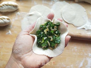 Fried Egg Dumplings with Chives recipe