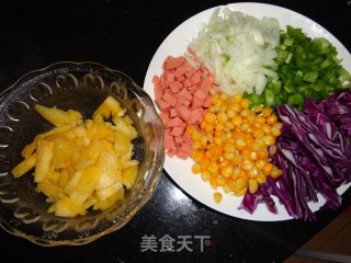 Pineapple Fried Rice recipe