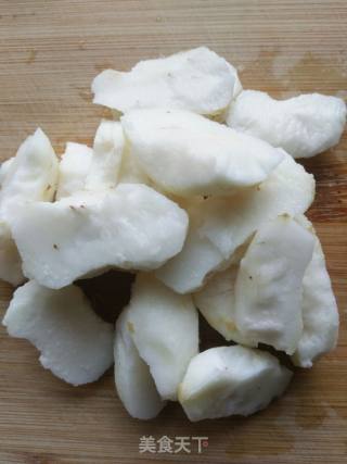 Stir-fried Water Chestnuts with Snow Pea recipe