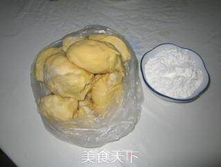 Crispy Durian Bun recipe