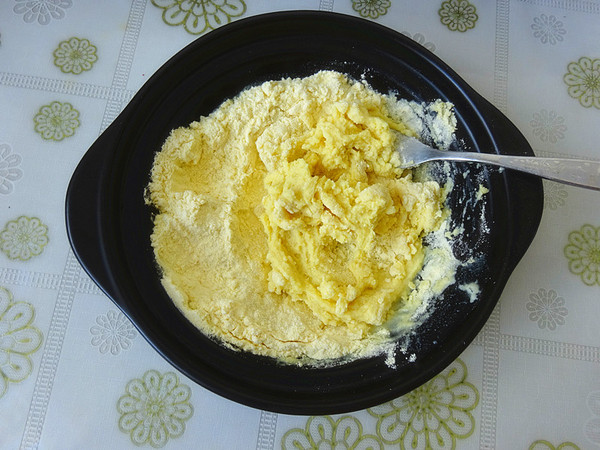 Yellow Rice Noodle Sticky Pancake recipe