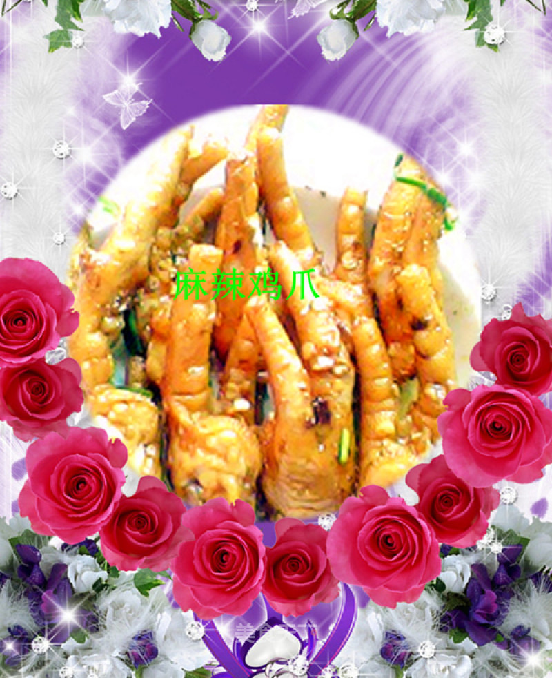 Hot and Sour Chicken Feet recipe