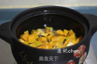 Pumpkin Lily Soy Milk Sweet Soup recipe