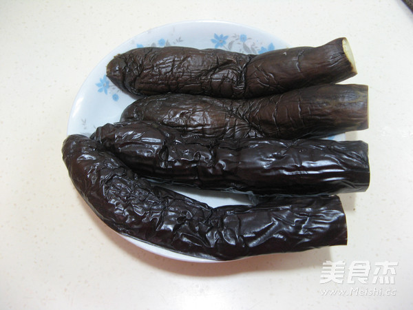 Shredded Eggplant with Cold Dressing recipe