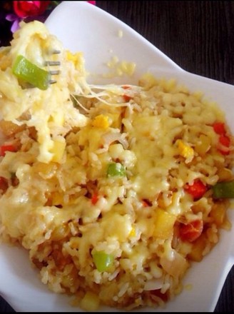 Cheese Baked Rice recipe