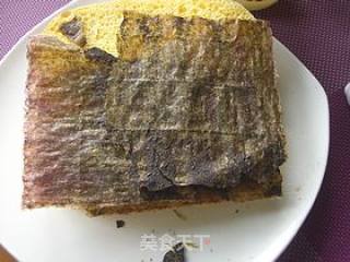 Seaweed Pork Floss Bread recipe