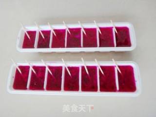 Dragon Fruit Popsicle recipe