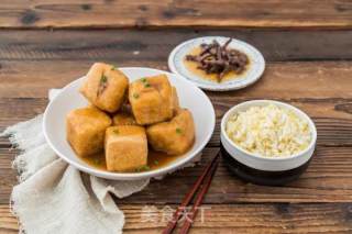 Sweet Stuffed Glutinous Tofu recipe