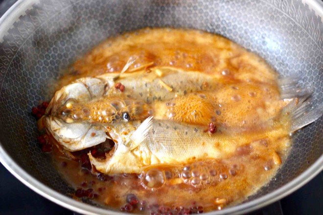 Braised Sea Bass in Beer Sauce recipe