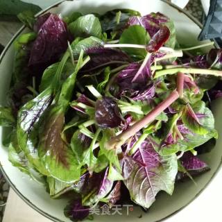 Amaranth with Garlic recipe