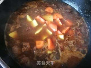 Stewed Beef Stew with Carrots and Potatoes recipe