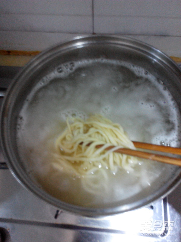 Noodles with Mushroom Sauce recipe