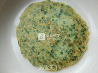 Yellow Rice Noodles, Egg and Chive Pancakes recipe