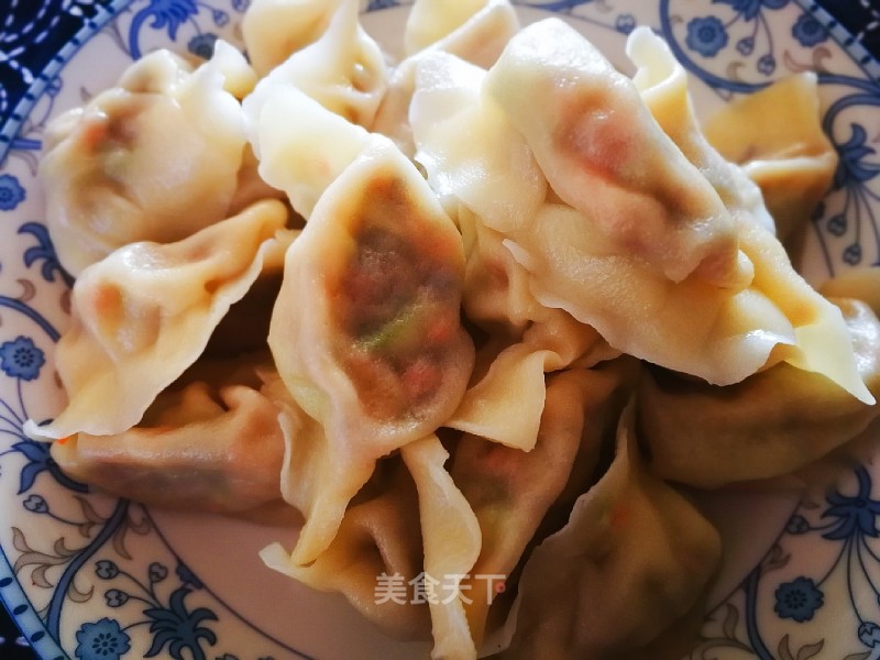 "cerape and Vegetable Dumplings" recipe