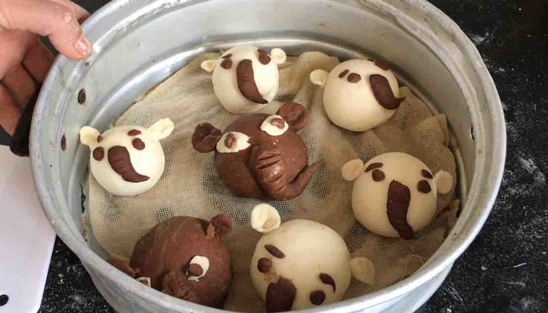 Baby Elephant Mantou recipe