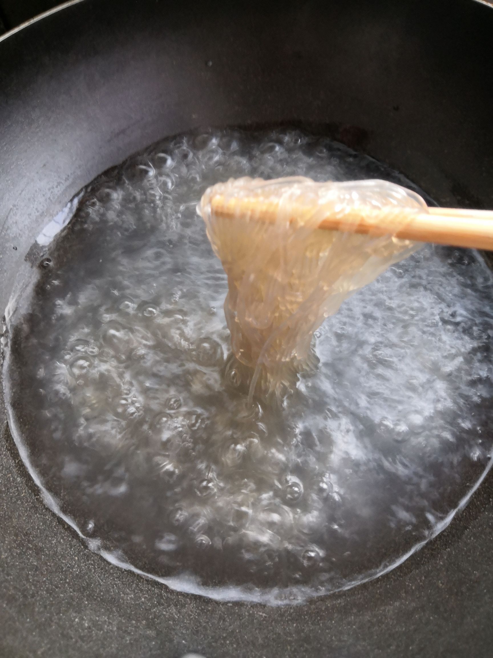 Chinese Chives and Egg Vermicelli Dumplings recipe