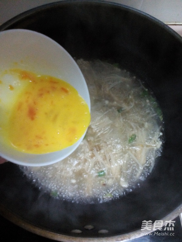 Enoki Mushroom Soup recipe