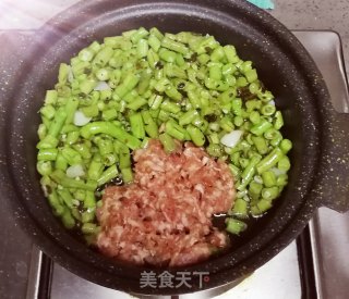 Sprouts with Minced Meat and Cowpea recipe