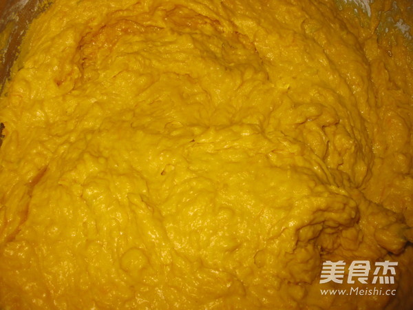 Pumpkin Purple Sweet Potato Round recipe