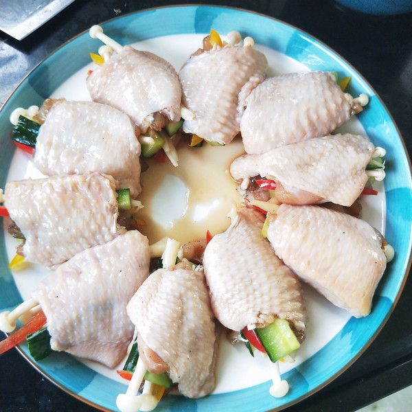 Shrimp Chicken Wing Box recipe