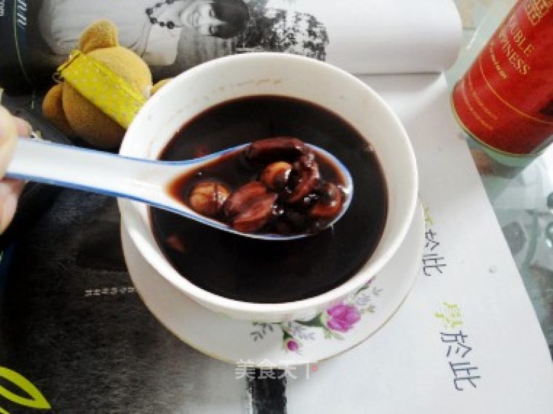 Black Rice Porridge with Red Dates recipe