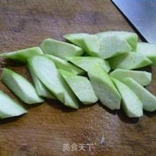Stir-fried Double Melon with Sauerkraut and Shrimp recipe