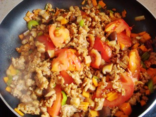 Mushroom Fried Noodles recipe
