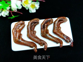 Braised Duck Feet recipe