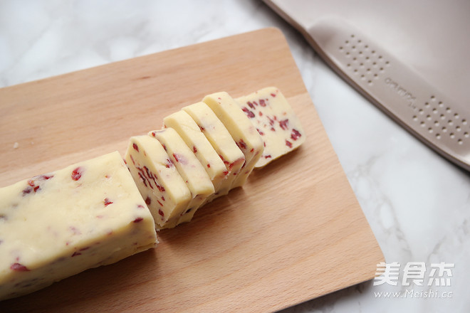 Cranberry Custard Biscuits recipe