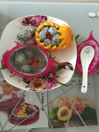 Bird's Nest Stewed Pitaya recipe