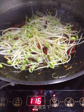 Spicy Stir-fried Soy Sprouts recipe