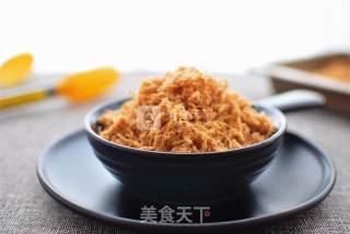 #aca烤明星大赛# Bread Machine Plate: Pork Floss recipe