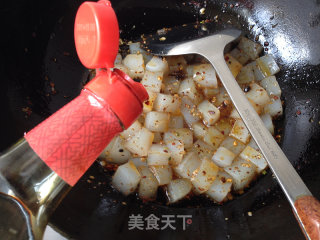 Stir-fried Jelly with Black Bean Sauce recipe