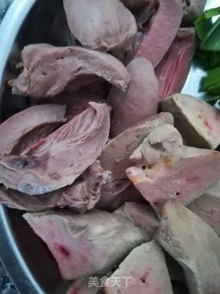 Fried Duck Heart recipe