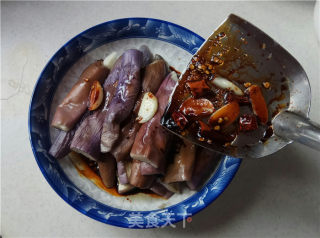 【eggplant】steamed Eggplant recipe