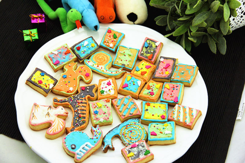 Christmas Fondant Cookies recipe