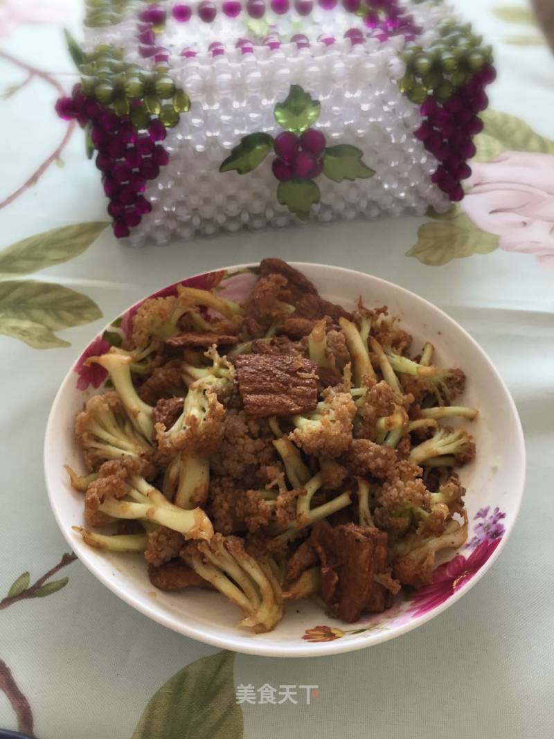 Cauliflower Fried Pork recipe
