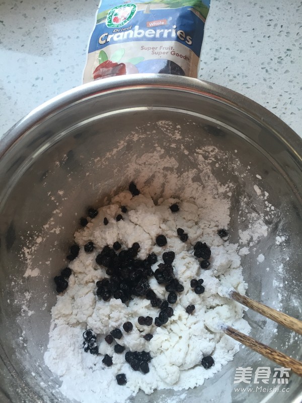 Blueberry Milky Rice Cake recipe
