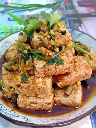 Crispy Tofu with Sauce recipe