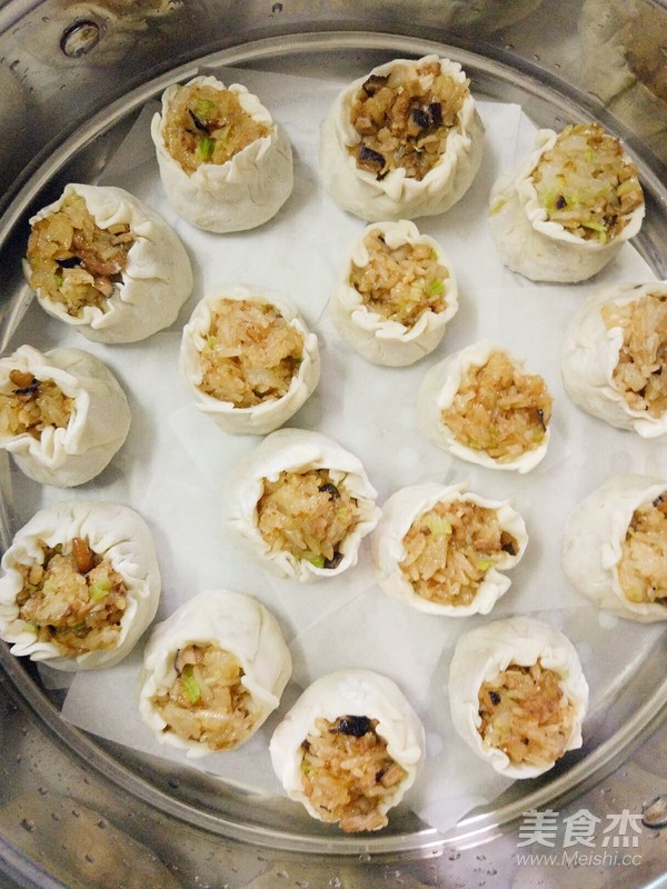 Homemade Glutinous Rice Shaomai recipe