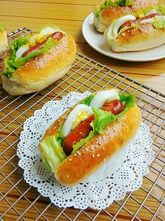 Egg Hot Dog Bread recipe