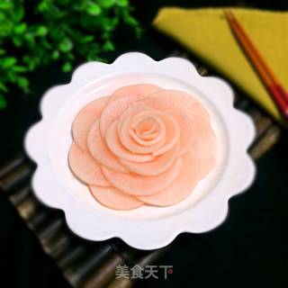 Sweet and Sour Radish Slices recipe