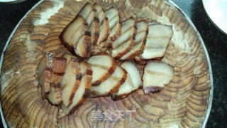 Roasted Bacon with Pepper and Garlic recipe