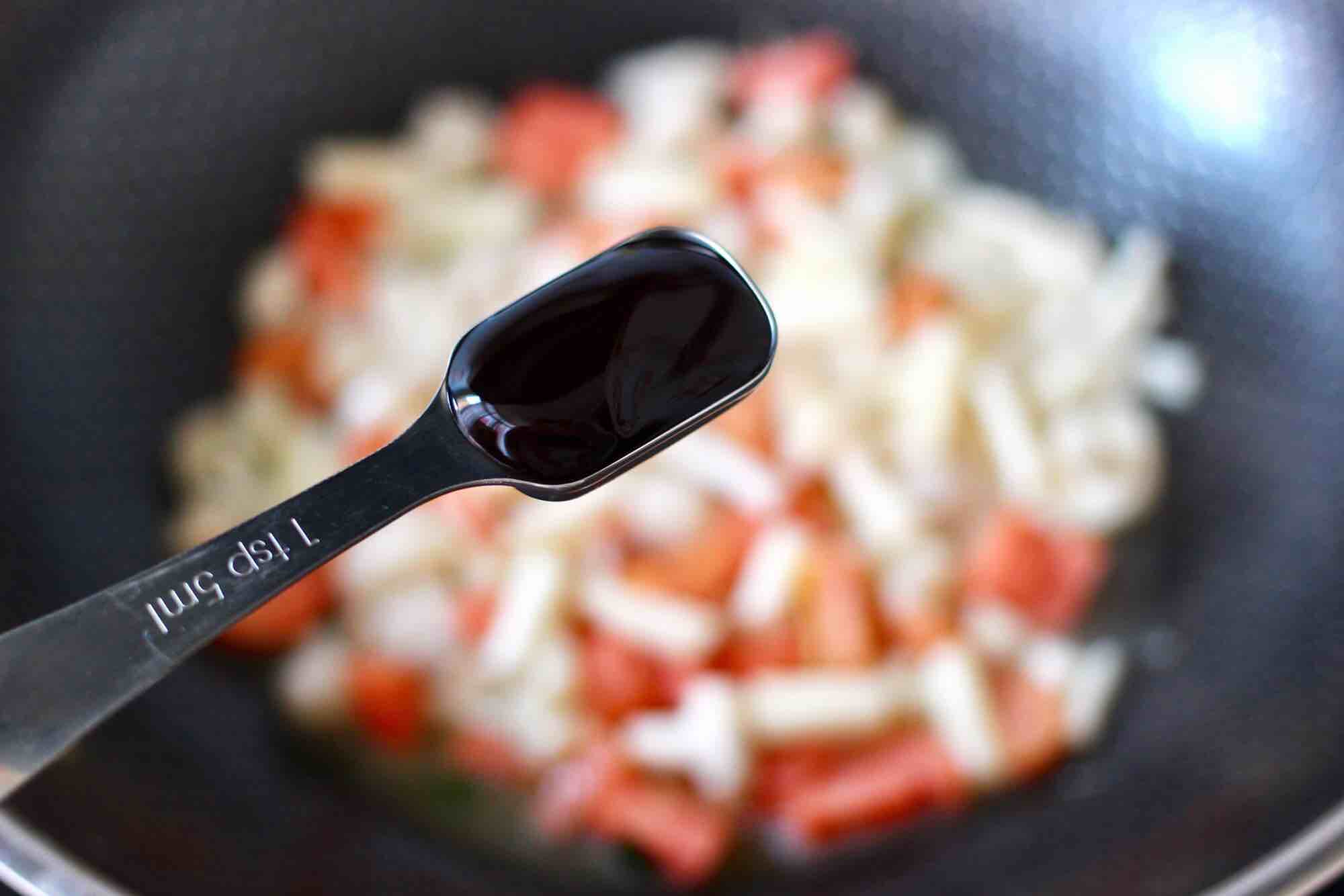 Seafood Mushroom Egg Soup recipe