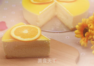 Orange Mousse Cake recipe