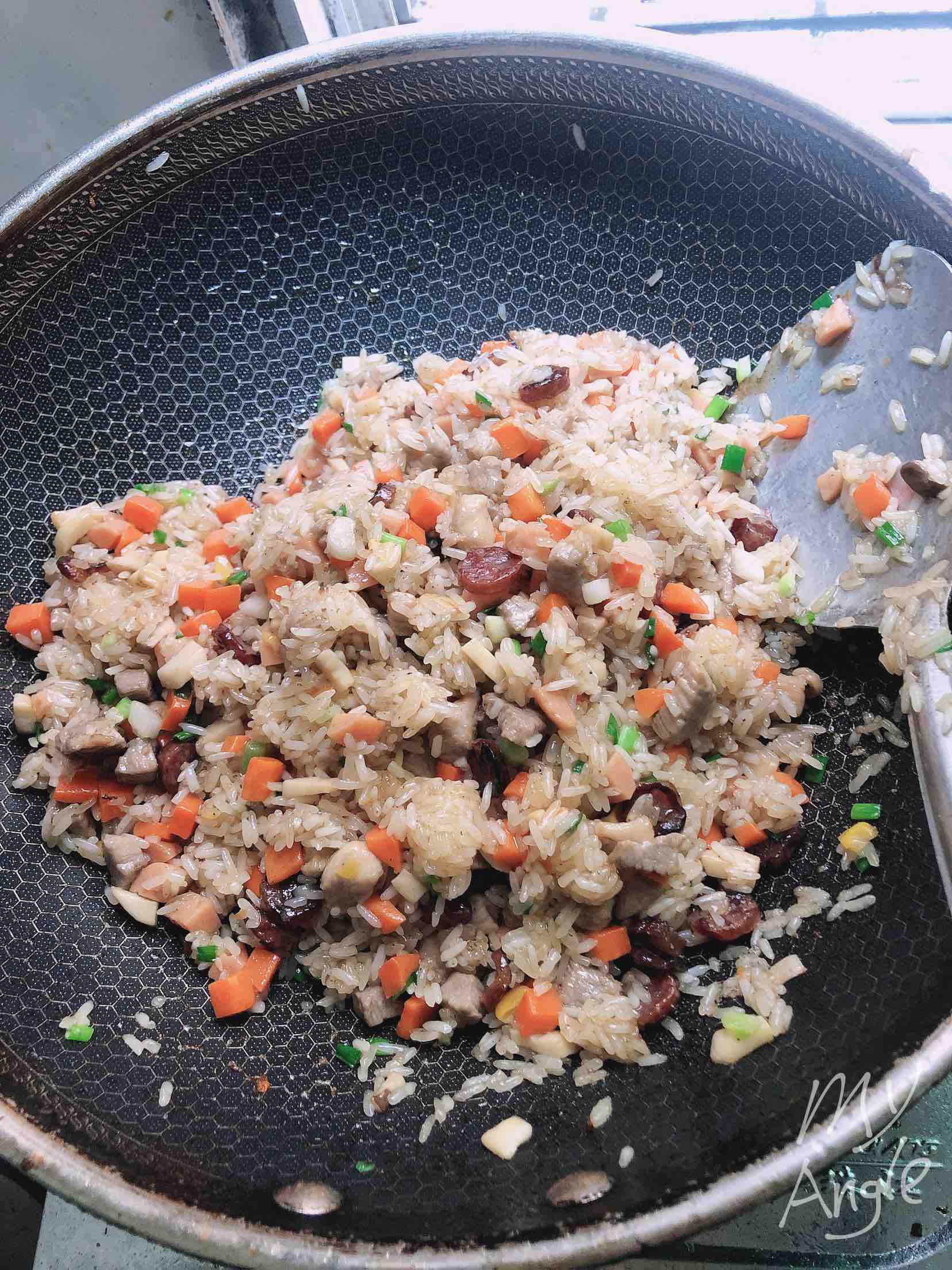 Stir-fried Glutinous Rice recipe